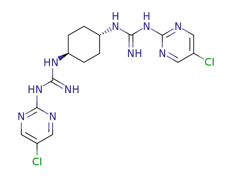 N-(5-Chloro-pyrimidin-2-yl)-N'-{4-[N'-(5-chloro-pyrimidin-2-yl)-guanidino]-cyclohexyl}-guanidine