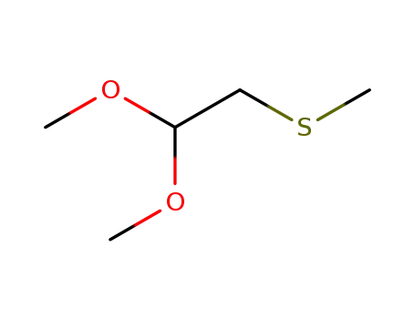 Molecular Structure of 40015-15-4 (1,1-Dimethoxy-2-(methylthio)ethane)