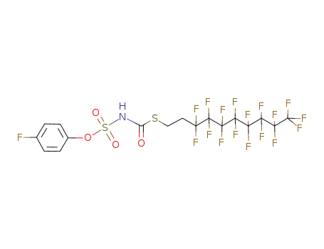 2-Perfluorooctylethyl-N-(4-fluorophenoxysulfonyl)thiocarbamate