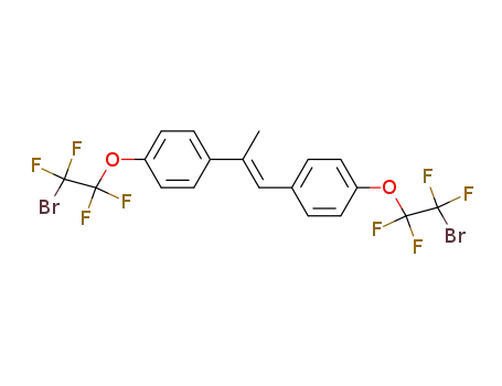 4,4'-Bis(2-bromotetrafluoroethoxy)-α-methylstilbene