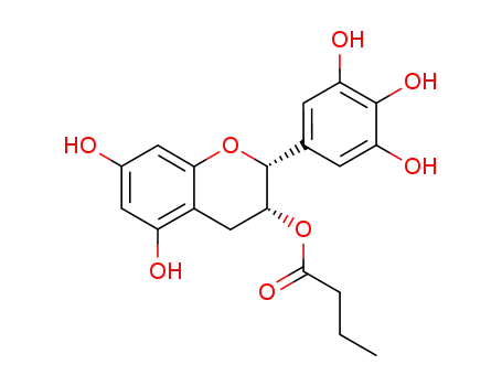 (2R,3R)-5,7-dihydroxy-2-(3,4,5-trihydroxyphenyl)chroman-3-yl butyrate