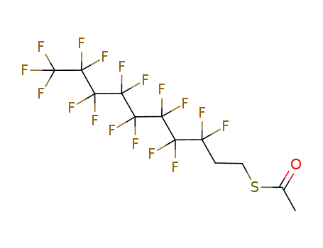 S-(3,3,4,4,5,5,6,6,7,7,8,8,9,9,10,10,10-Heptadecafluorodecyl) ethanethioate