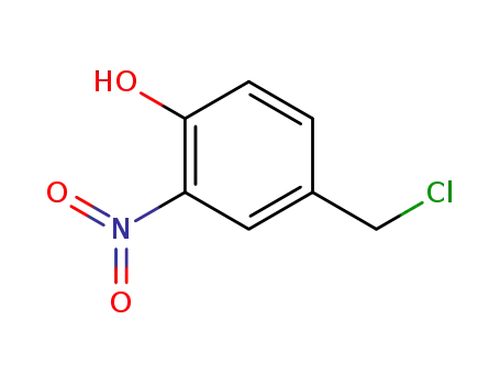 Molecular Structure of 6694-75-3 (4-(CHLOROMETHYL)-2-NITROPHENOL)