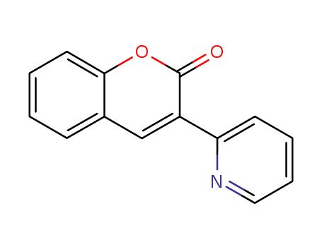 Molecular Structure of 837-97-8 (3-(pyridin-2-yl)-2H-chroMen-2-one)