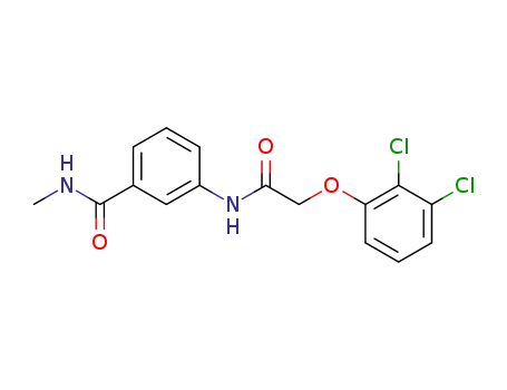 N-(3-methylcarbamoylphenyl)-2,3-dichlorophenoxyacetamide