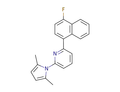 2-(2,5-dimethylpyrrolyl)-6-(4-fluoronaphth-1-yl)pyridine