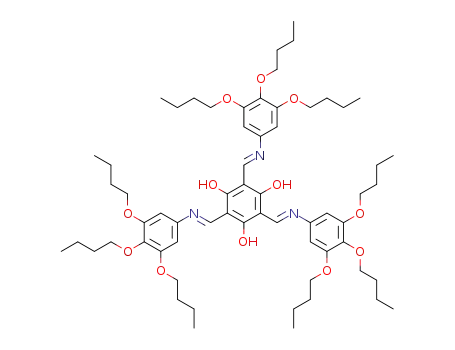 2,4,6-Tris-{[(E)-3,4,5-tributoxy-phenylimino]-methyl}-benzene-1,3,5-triol