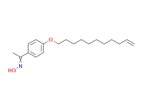 1-[4-(undec-10-enyloxy)phenyl]ethanone oxime