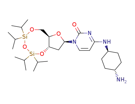 N4-(trans-4-aminocyclohexyl)-3',5'-O-(1,1,3,3-tetraisopropyldisiloxane-1,3-diyl)-2'-deoxycytidine