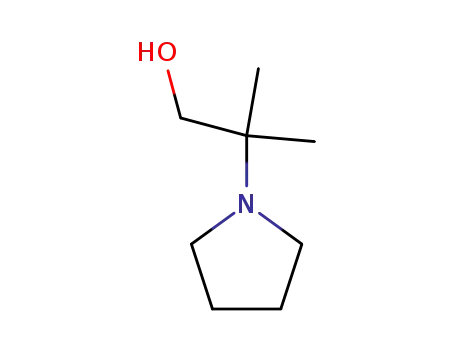 2-methyl-2-(1-pyrrolidinyl)-1-propanol