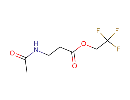 3-acetylamino-propionic acid 2,2,2-trifluoro-ethyl ester