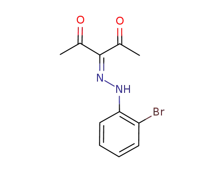 3-[(2-bromo-phenyl)-hydrazono]-pentane-2,4-dione