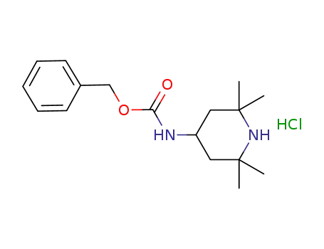 4-benzyloxycarbonylamino-2,2,6,6-tetramethylpiperidine hydrochloride salt