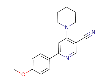 6'-(4-methoxyphenyl)-3,4,5,6-tetrahydro-2H-[1,4']bipyridinyl-3'-carbonitrile
