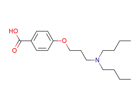 4-[3-(dibutylamino)propoxy]benzoic acid