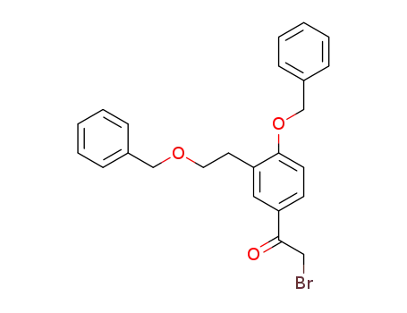 4'-benzyloxy-3'-(2-benzyloxyethyl)-2-bromoacetophenone
