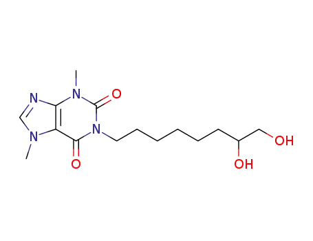 1-(7,8-dihydroxyoctyl)-3,7-dimethylxanthine
