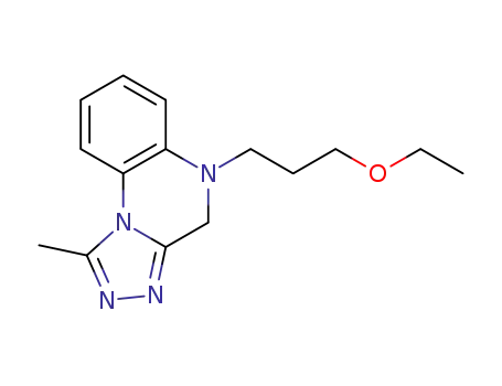 5-(3-ethoxypropyl)-4,5-dihydro-1-methyl[1,2,4]triazolo[4,3-a]quinoxaline