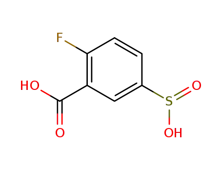 2-fluoro-5-sulfinobenzoic acid