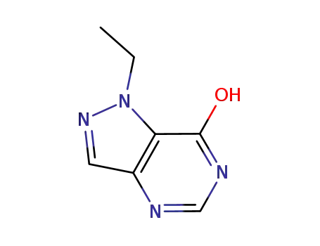 1-ethyl-1H-pyrazolo[4,3-d]pyrimidin-7-ol