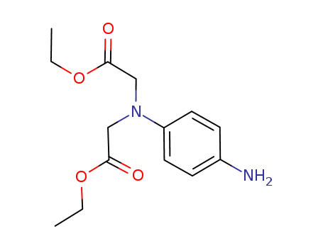 Glycine, N-(4-aminophenyl)-N-(2-ethoxy-2-oxoethyl)-, ethyl ester