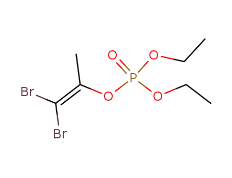 phosphoric acid diethyl ester-(2,2-dibromo-1-methyl-vinyl ester)