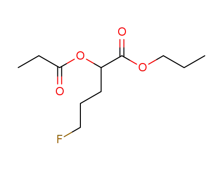 5-fluoro-2-propionyloxy-valeric acid propyl ester