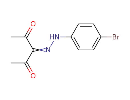 3-(2-(4-bromophenyl)hydrazineylidene) pentane-2,4-dione