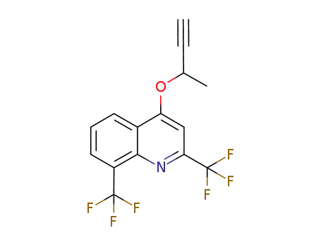 4-(1-methylprop-2-ynyloxy)-2,8-bis(trifluoromethyl)quinoline