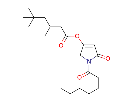 1-heptanoyl-5-oxo-2,5-dihydro-1H-pyrrol-3-yl 3,5,5-trimethylhexanoate