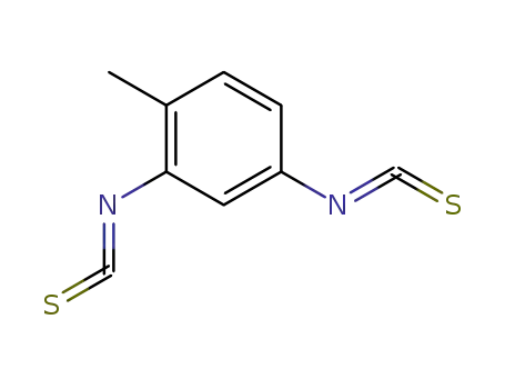 Molecular Structure of 4891-66-1 (2 4-TOLYLENE DIISOTHIOCYANATE  97)