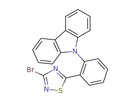 5-(2-(9H-carbazol-9-yl)phenyl)-3-bromo-1,2,4-thiadiazole
