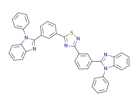 3,5-bis(3-(1-phenyl-1H-benzo[d]imidazol-2-yl)phenyl)-1,2,4-thiadiazole