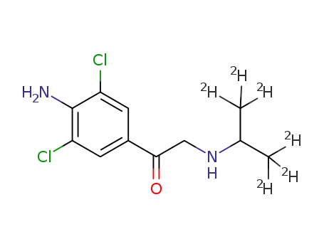 (d6)-1-(4-amino-3,5-dichlorophenyl)-2-(isopropylamino)ethan-1-one