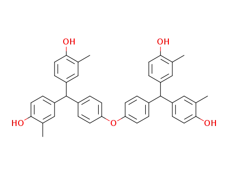 α,α,α',α'-tetrakis(3-methyl-4-hydroxyphenyl)-4,4'-dimethyldiphenyl ether