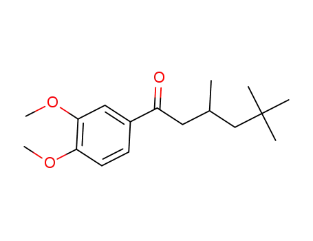 1-(3,4-dimethoxyphenyl)-3,5,5-trimethylhexan-1-one