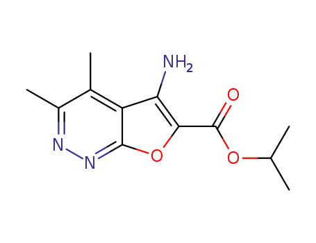 isopropyl 5-amino-3,4-dimethylfuro[2,3-c]pyridazine-6-carboxylate