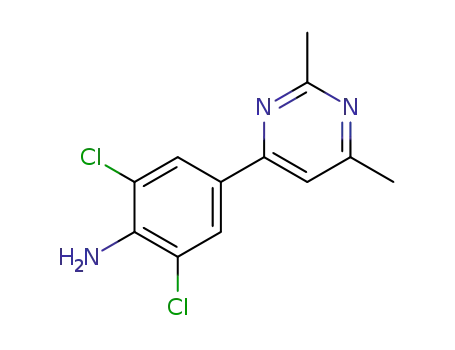 2,6-dichloro-4-(2,6-dimethylpyrimidin-4-yl)aniline