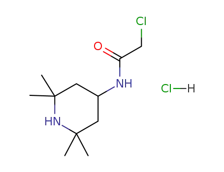 2-chloro-N-(2,2,6,6-tetramethylpiperidin-4-yl)acetamide hydrochloride
