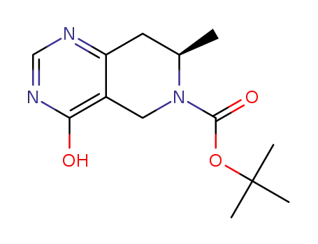 tert-butyl (R)-4-hydroxy-7-methyl-7,8-dihydropyrido[4,3-d]pyrimidine-6(5H)-carboxylate
