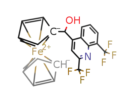 [2,8-bis(trifluoromethyl)quinolin-4-yl]ferrocenemethanol