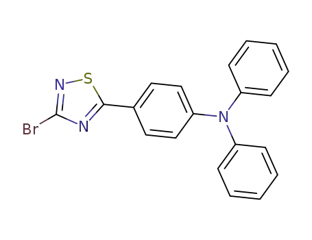 4-(3-bromo-1,2,4-thiadiazol-5-yl)-N,N-diphenylaniline