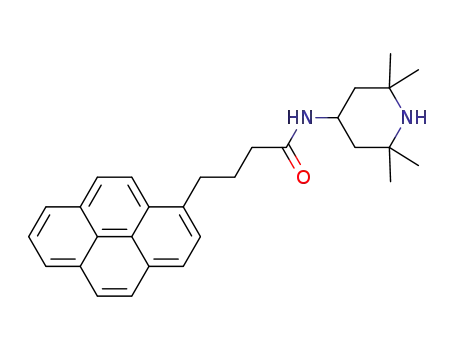 N-(2,2,6,6-tetramethylpiperidine-4-yl)-4-(pyren-1-yl)butanamide
