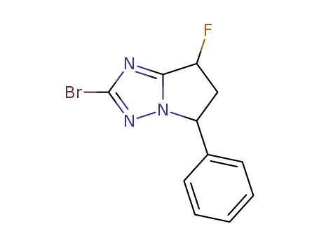 2-bromo-7-fluoro-5-phenyl-6,7-dihydro-5H-pyrrolo[1,2-b][1,2,4]triazole