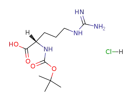 N-alpha-(tert-Butoxycarbonyl)-L-arginine hydrochloride