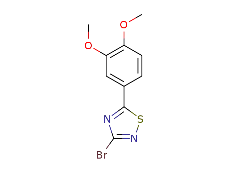 3-bromo-5-(3,4-dimethoxyphenyl)-1,2,4-thiadiazole