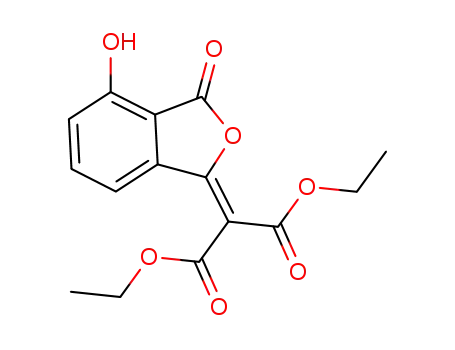 diethyl 2-(4-hydroxy-3-oxo-3H-isobenzofuran-1-ylidene)propanedioate