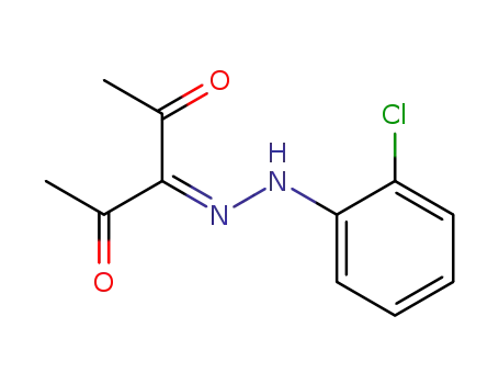 3-[(2-chlorophenyl)hydrazono]pentane-2,4-dione