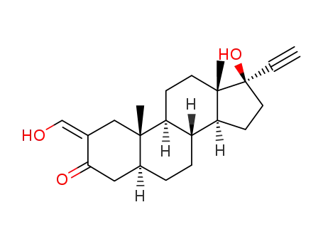 (5α,17α)-17-hydroxy-2-(hydroxymethylene)pregn-20-yn-3-one