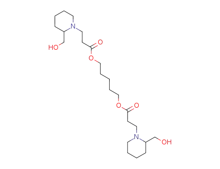 N,N-4,10-dioxa-3,11-dioxotridecylene-1,13-diyl-bis(2-hydroxymethylpiperidine)
